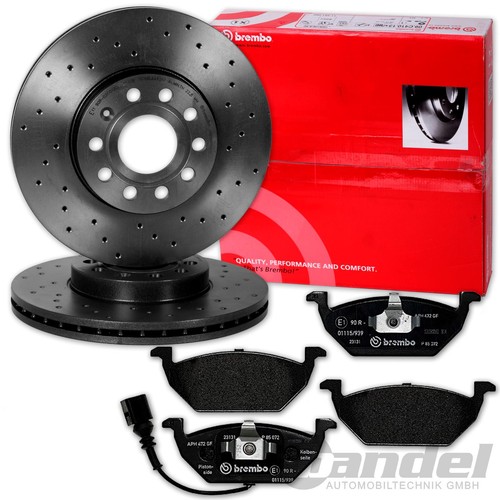 Brembo gelochte bremsscheiben - gelochte,