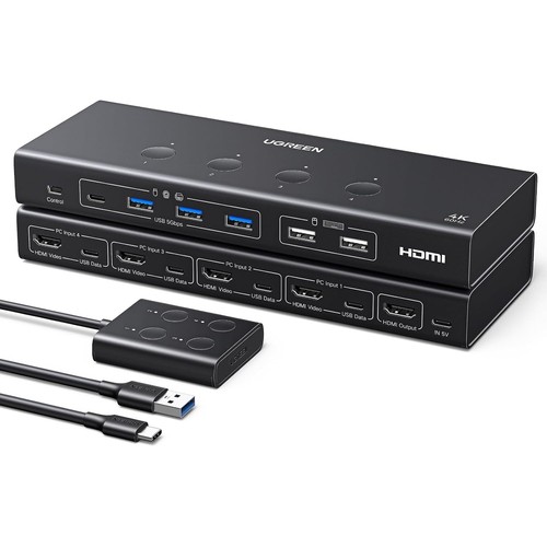 Ugreen port hdmi kvm switch - kvm,