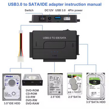 Adapter usb auf sata ide - usb,
