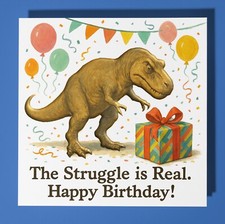 Dinosaurier T-Rex auf