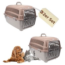 2er Set Transportbox Hundebox