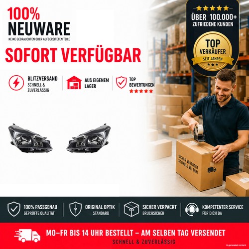 Scheinwerfer set halogen - set,
