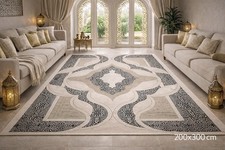Teppich 200x300 cm Kurzflor
