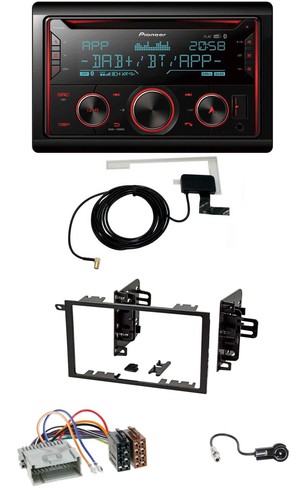 Pioneer 2din mp3 dab usb - usb, cd