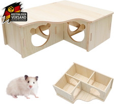 Holz Hamster Haus Mehrkammern
