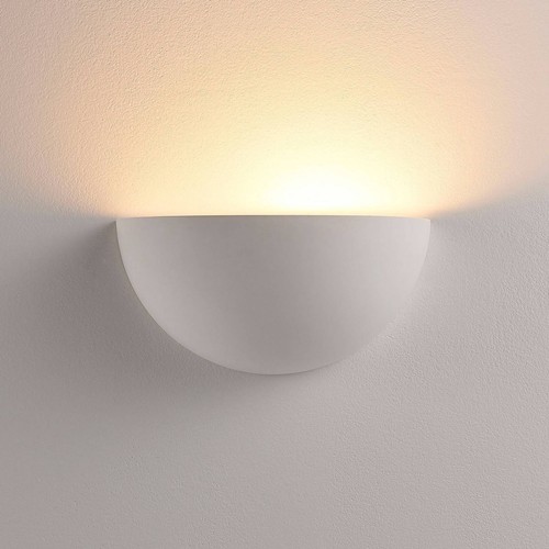 Lindby gips wandlampe weiß - gips,