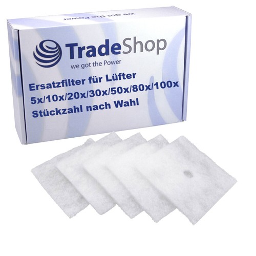 100x filter für - 100x, lüfter