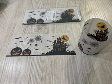 8 x Windlicht Deko für Halloween für Teelichter