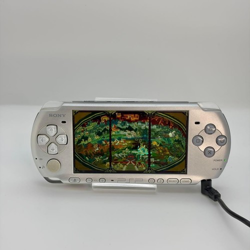 Sony psp 3000 silber - psp-3000,