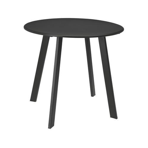 Metalltisch rund matt