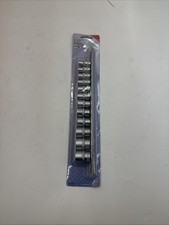 BGS STECKSCHLÜSSEL SATZ 3/8 NUSS SET 8-19mm STECKNÜSSE SECHSKANT SCHRAUBEN NÜSSE