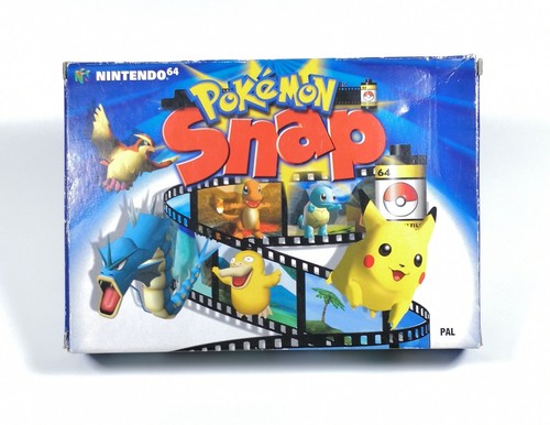 Pokémon snap ovp cib - cib, n64