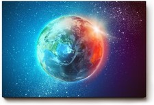 Sinus Art Wandbild Leuchtender