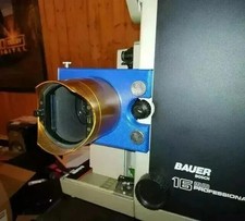 16mm Bauer P8 P7 P6 CS Cinemascope Projektor Anamorphot Halter Projektor ##m
