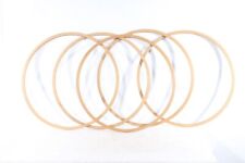 1 x alter DDR Hula Hoop Reifen Holz Sport Vintage Retro 70cm Ø