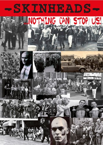 Skinheads poster din - poster,