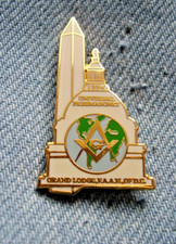 Pin Freimaurer USA Universal Freemasonary 1994 Grand Lodge Washington D.C.
