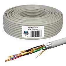 Telefonkabel 50m 6 x 2 x 0,6