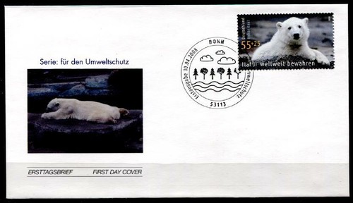 Eisbär knut fdc bonn - knut., fdc(1).
