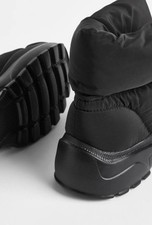 Wattierte Sneakerboots Damen