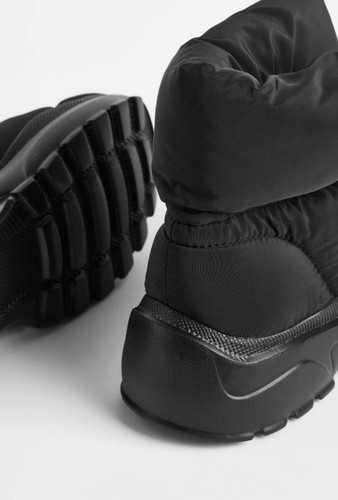 Wattierte sneakerboots damen - wattierte,