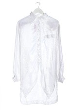 NADINE H. Langarmhemd Damen Hemd Gr. DE 36 weiß Casual-Look