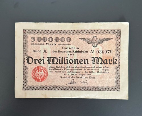 Notgeld köln millionen - köln,, 3