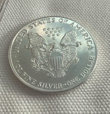 USA American Silver Eagle 1986 - 1 Unze Silber (.999) - Erstausgabe