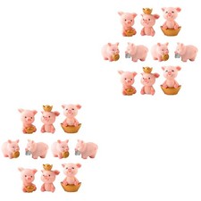  2 Pack Schwein Ornamente