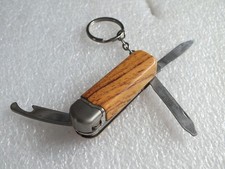 Vintage - Gasfeuerzeug mit mini Messer und Schlüsselanhänger - MG 52