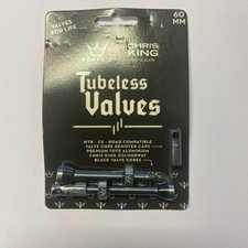 Peaty's x Chris King schlauchlose Tubeless Ventile 60 mm grau