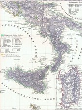 Landkarte Italien Bella