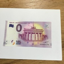 - 0 Euro Schein - Berlin - Brandenburger Tor- XEPH004296 - 2018-1
