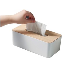 Taschentuchbox Weiß mit