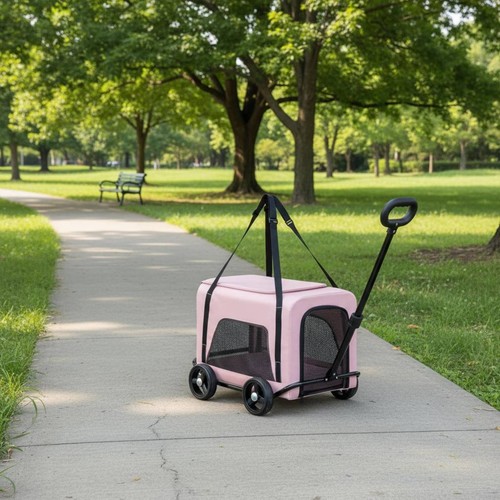 Faltbarer tierwagen abnehmbar - faltbarer,