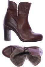 Moma Stiefelette Damen Ankle Boots Booties Gr. EU 37 Braun #gyo2ai7