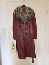 Ledermantel Echtpelz Vintage