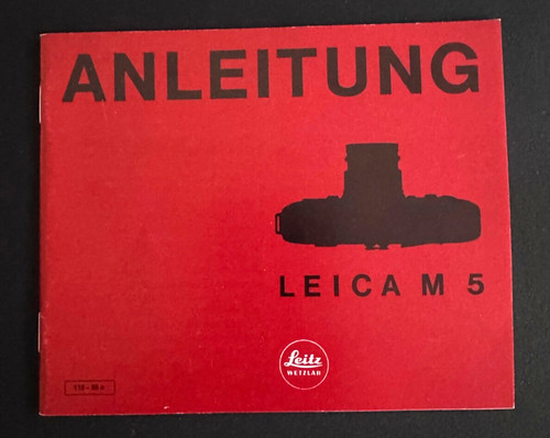 A1335 leica anleitung - #a1335-leica, m5