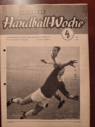 Handballwoche 1957 hefte 45 - hefte,
