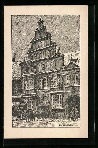 Künstler otto ubbelohde - künstler-ak,