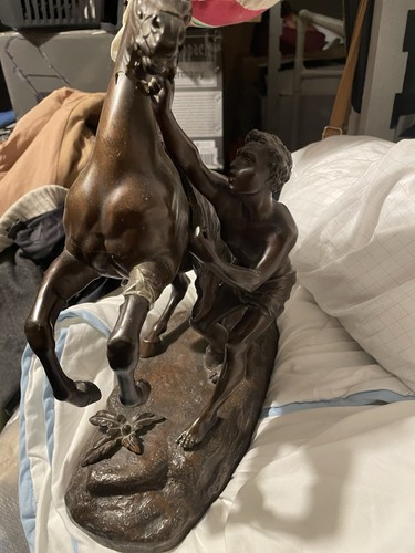 Bronze pferd figur messing - figur,, messing,