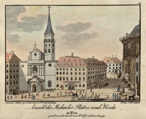 Wien michaelerplatz original - wien,
