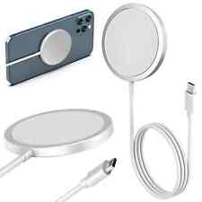 Magsafe Ladegerät Magnetic Charger 15W für iPhone 16 15 14 13 12 Pro Max Plus