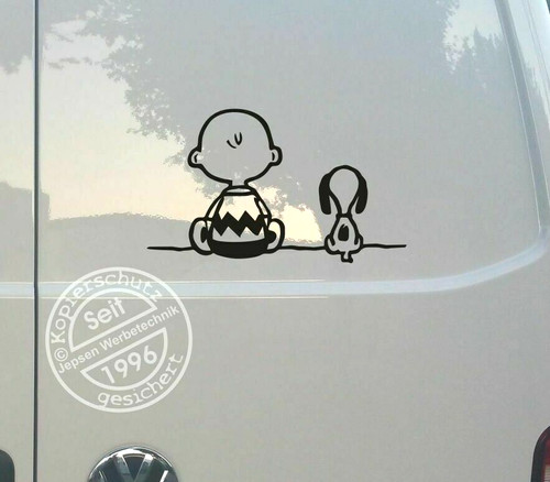 Aufkleber snoopy charly - snoopy,