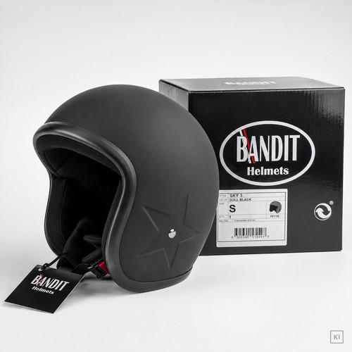 Bandit motorradhelm sky - sky, 3