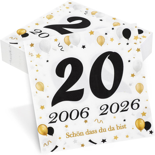 Stück servietten 20 - 50,