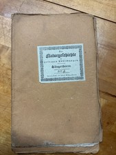 altes Buch Die Naturgeschichte