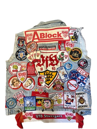 Vfb stuttgart kutte jeans - stuttgart,