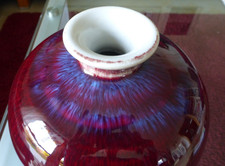 schöne  Porzellan Vase China