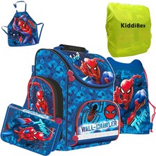 KiddiBex Spiderman Schulranzen